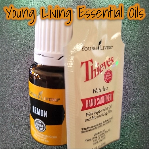Young Living Essential Oil Bundle Lemon Oil & Thieves Hand Saniti… - Picture 2 of 14